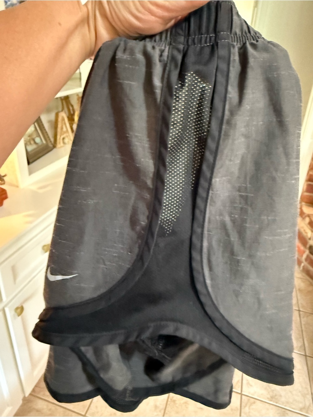 Nike Dri FIT Womens Running Shorts Black Size Small - Picture 3 of 5